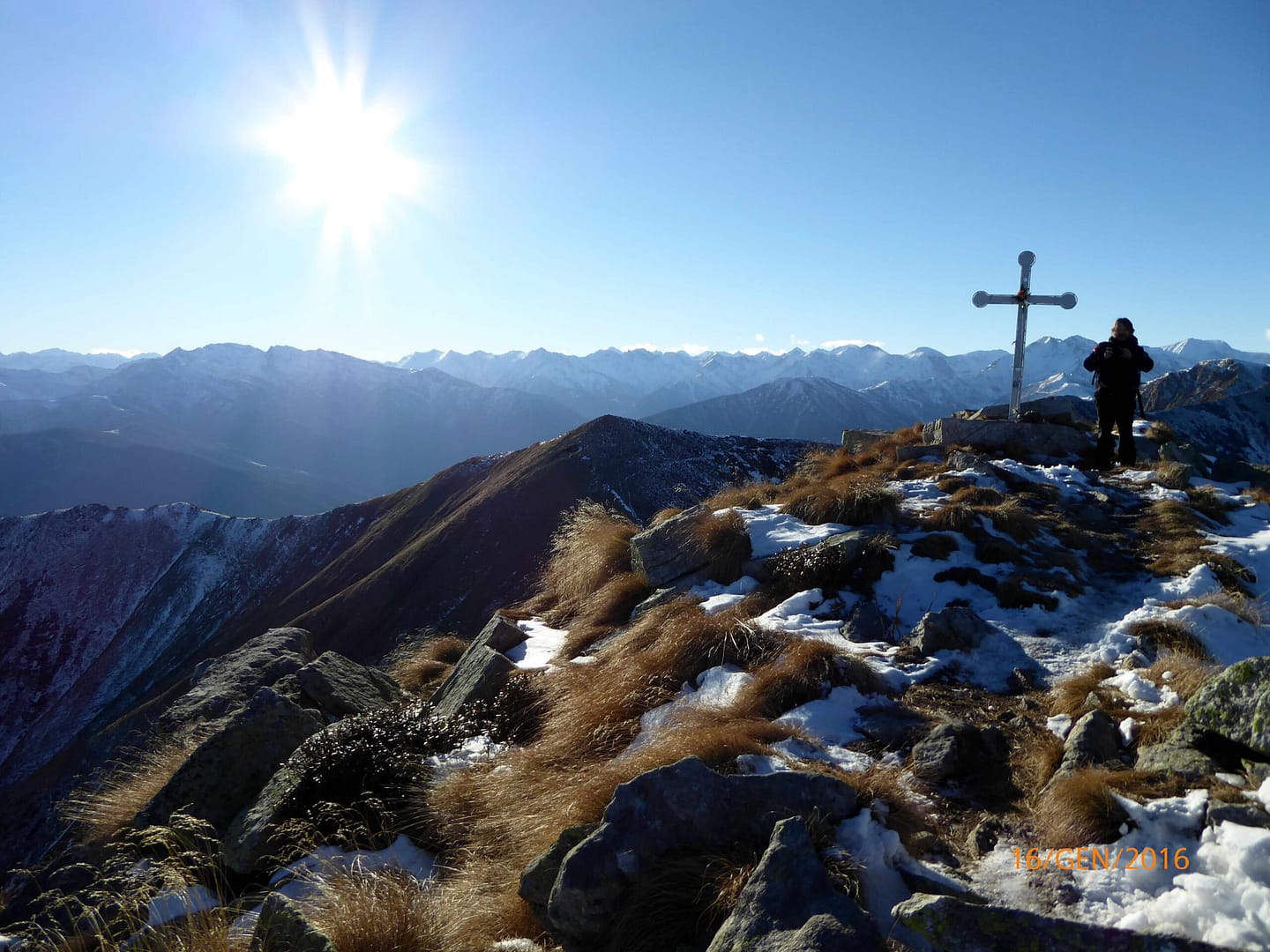 Alpe Colombino alla punta dell'Aquila