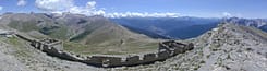 Monte Jafferau da Salbertrand passando da Pramand e la galleria dei Saraceni